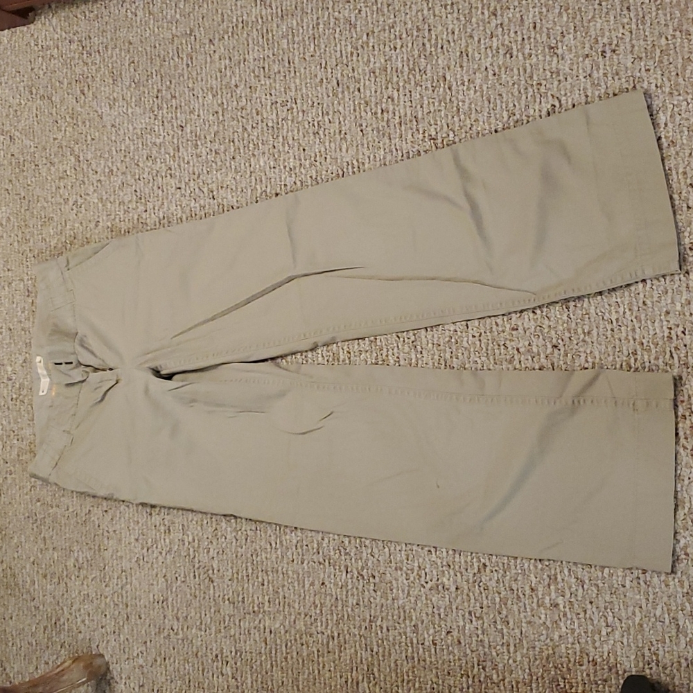 J Crew wide leg khakis, 6T